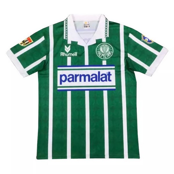 Camiseta Palmeiras Primera Equipo Retro 1993 1994 Verde